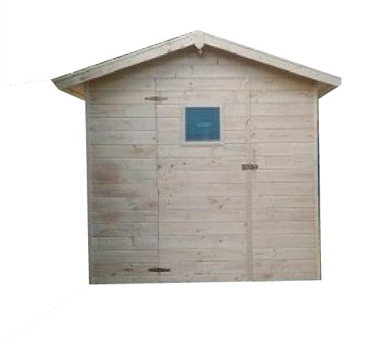 Záhradný domček 2,3x2,3m, s oknom, MARBELA