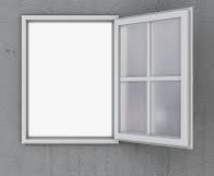otvárateľné okno (plexisklo) 66x66cm
