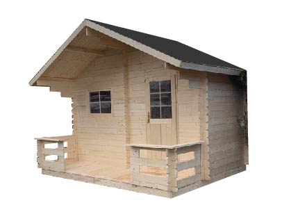 Vonkajšia sauna RONDA 4x3m (24/40mm)